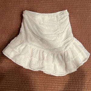 Majorelle asymmetrical skirt